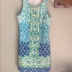 Barely worn Lilly Pulitzer scuba material dress